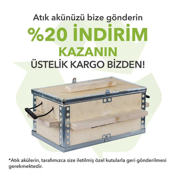 Mutlu 12 Volt 105 Amper SFB Son Teknoloji Üretim Yılı: 2025